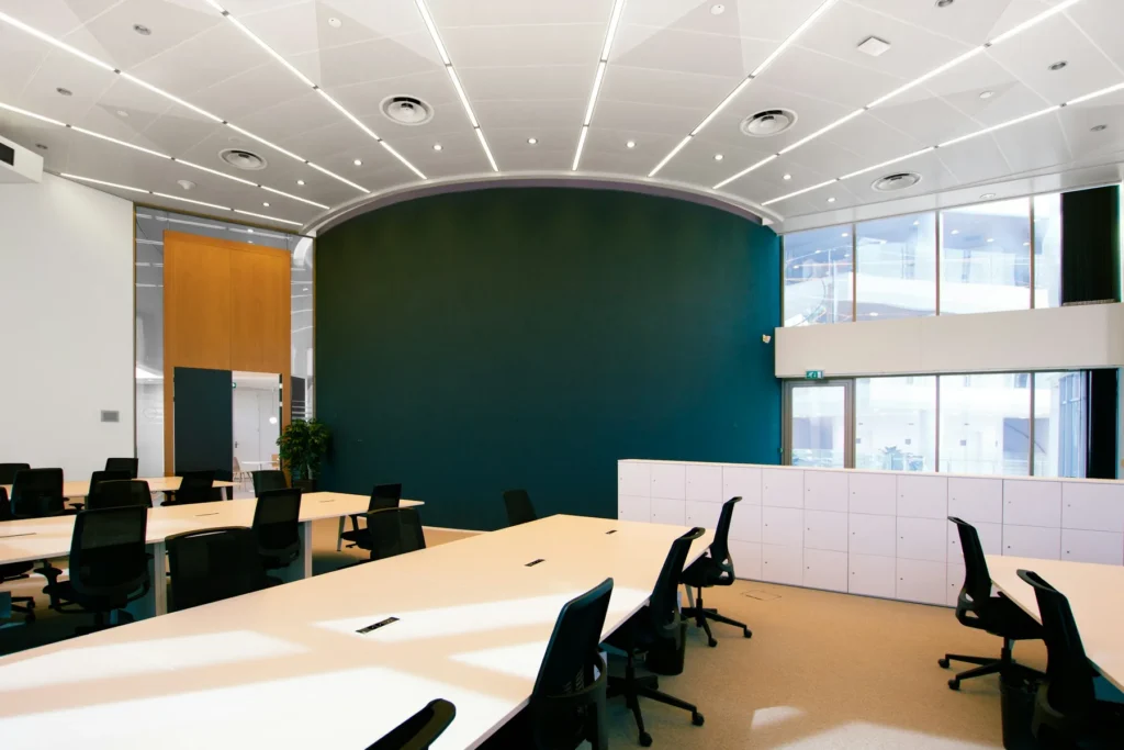 Modern empty conference and meeting room