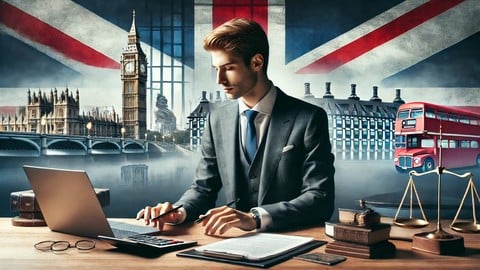 Online VAT Training for UAE, Bahrain and Oman UK VAT course thumbnail showing a finance professional with London landmarks